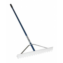 Seymour Midwest Asphalt Lute,24 Tines,Aluminum Handle 56935GRA