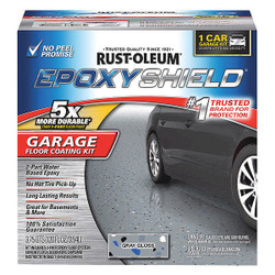 Rust-Oleum Garage Floor Kit,Gray,120 oz,Pouch 251965