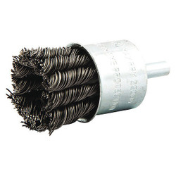 Sim Supply End Brush,Shank 1/4",Wire 0.014" dia.  66252838592