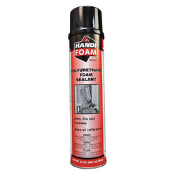 Handi-Foam Spray Foam Sealant,Cream,24 oz P30115