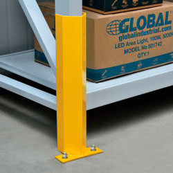 Global Industrial Pallet Rack Frame Guard 18"" H - Yellow