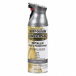 Rust-Oleum Spray Paint,Dark Steel,Gloss,11 oz. 262662