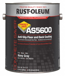 Rust-Oleum Floor/Deck Coating,Navy Gray,1 gal,Can  261177