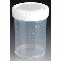 Globe Scientific Airtight Jar,120 mL,80.7 mm H,PK300  6527