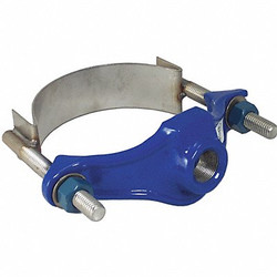 Smith-Blair Saddle Clamp,8"Pipe Size,1"NPT Outlet 31500090508000 IP