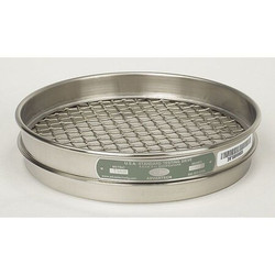 Advantech Sieve, #6, S/S, 8 In, Half Ht 6SS8H