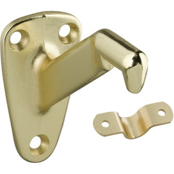 National Hardware Polished Brass Handrail Bracket N830-116