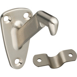 National Hardware Satin Nickel Zinc Handrail Bracket with Steel Strap N830-117