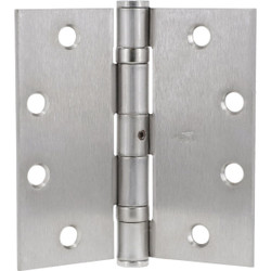 National Satin Chrome Ball-Bearing Hinges N236-010