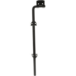 National Hardware 5/8 In. x 18 In. Black Adjustable Throw Cane Bolt N109-039