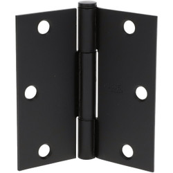 National 1/4" Blk Sqk Guard Hinge N830-445