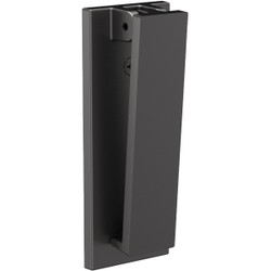 National Hardware 4-3/4 In. Matte Black Reed Door Knocker N336-703