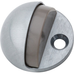 National Satin Nickel Adjustable Floor Door Stop N327-614