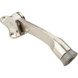 National Satin Nickel Kickdown Door Stop N335-885