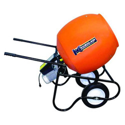 Kushlan Products Wheelbarrow Mixer,6 cu ft,115V,3/4HP 600DD