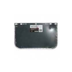 Visor, Dark Green, Aluminum Bound, 15-1/2 in L x  9 in H, for Jackson Safety® Head Gear/Cap Adaptors