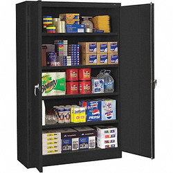 Tennsco Storage Cabinet,78"x48"x24",Black,4Shlv J2478SUBK