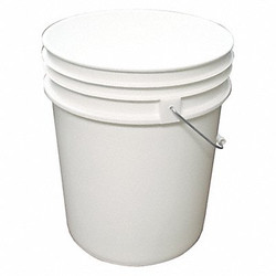 Impact Products Bucket,5 gal,White 5515p-91