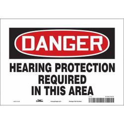 Condor Safety Sign,7 inx10 in,Vinyl 466F46