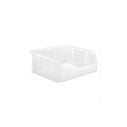 Quantum Storage Systems Hang and Stack Bin,Clear,PP,5 in QUS235CL