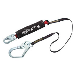 3m Protecta Hot Work Shock-Absorbing Lanyard,Black 1340128