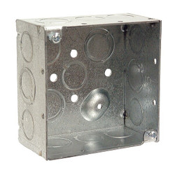 Raco Electrical Box,Square,4x4x2,30.3 cu. in. 232