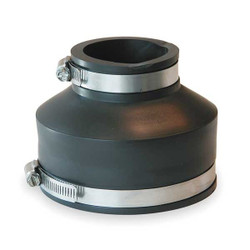 Manufacturer Varies Flexible Coupling,PVC,8 x 4 in Pipe Size 1056-84