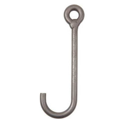 Peerless J-Hook,Alloy Steel,2 in,650 lb,G80 JBA050