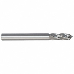 Sim Supply Drill Mill,1/8",Carbide,Bright  208-400125