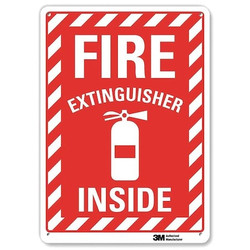 Lyle Fire Extinguisher Sign,10inx7in,Plastic U1-1060-NP_7X10