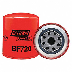 Baldwin Filters Fuel Filter,4-3/8 x 3-11/16 x 4-3/8 In  BF720