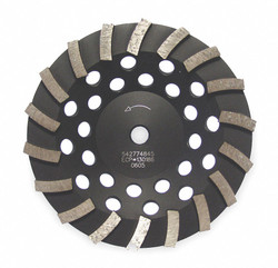 Husqvarna Diamond Sgmnt Cup Wheel,Turbo,4x5/8-7/8  Turbo-2