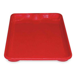 Mfg Tray Lid,Red,FiberglassReinfComp,17 7/8 in 7802185280