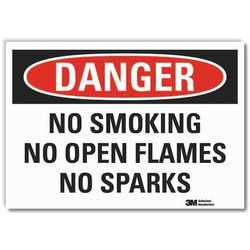 Lyle Danger Sign,10inx14in,Non-PVC Polymer  LCU4-0541-ED_14x10