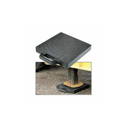 Buyers Products Outrigger Pad, 18 x18 x 2 In.  OP18X18R