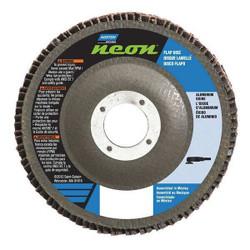 Norton Abrasives Fiber Disc,5 in Dia,7/8in Arbor,P40 Grit 66623399212