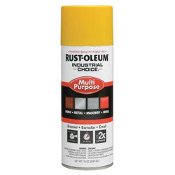 Rust-Oleum Spray Paint,OSHA Safety Yellow,12 oz. 1644830