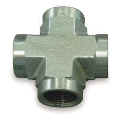 Eaton Aeroquip Hose Adapter,1/4",NPTF,1/4",NPTF 2080-4-4S