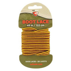 Sof Sole Boot and Shoe Laces,48",Brown/Gold,PR 84893