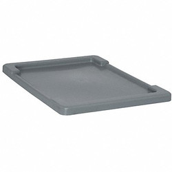 Quantum Storage Systems Lid,Gray,Polypropylene,23 3/4 in LID2417GY