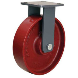 Hamilton Standard Plate Caster,Rigid,1500 lb. R-WH-8MB