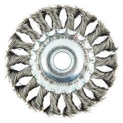 Sim Supply Wire Wheel Brush,Arbor Hole Mount  66252839011