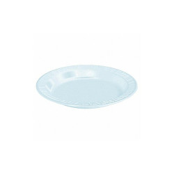Dart Disposable Foam Plate,6 in,WH,PK1000 6PWCR / 6PWC