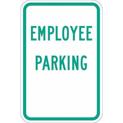 Lyle Employee Parking Sign,18" x 12" T1-1179-EG_12x18