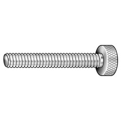 Sim Supply Thumb Screw,#10-24,Full Thread,SS,3/4"L  Z2374