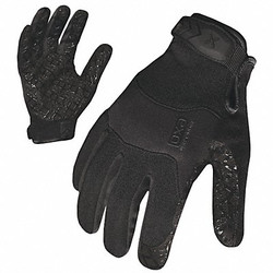 Ironclad Performance Wear Tactical Glove,Black,L,PR  G-EXTGBLK-24-L