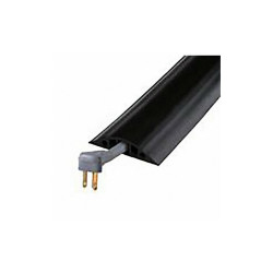 Checkers Cable Protector,3Channels,Black,5 ft. L RFD5-5