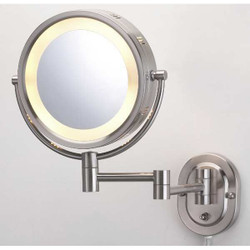 See All Industries Lighted Makeup Mirror,10 in W,13 in H HLNSA895D