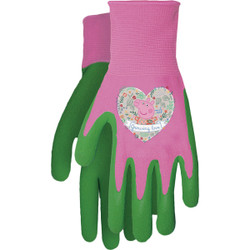 Midwest Gloves & Gear Peppa Pig Toddler Latex Gripper Gloves PP100TM2-T-DB-12