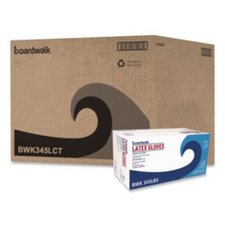 Boardwalk® GLOVES,LATEX,PF,L,NT,1K BWK345LCT